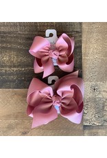 Beyond Creations Beyond Creations- Mauve Grosgrain Knot Bow