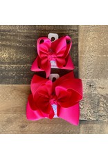 Beyond Creations Beyond Creations- Fuchsia Grosgrain Knot Bow