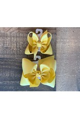 Beyond Creations Beyond Creations- Lemonade Grosgrain Knot Bow