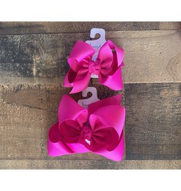 Beyond Creations Beyond Creations- Wild Berry Grosgrain Knot Bow