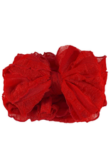 In Awe- Bright Red Headband