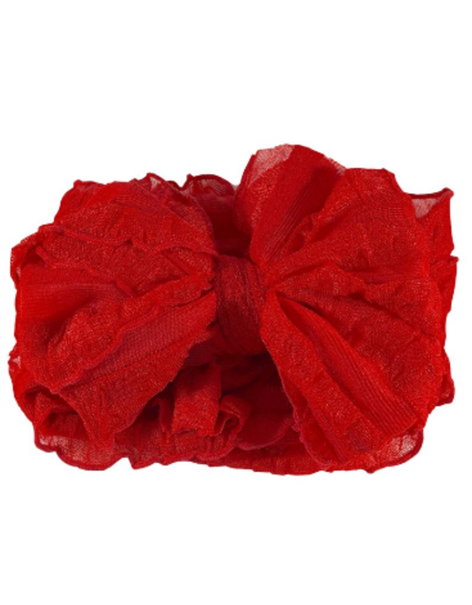 In Awe- Bright Red Headband