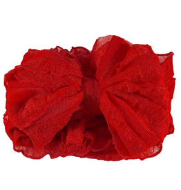 In Awe- Bright Red Headband