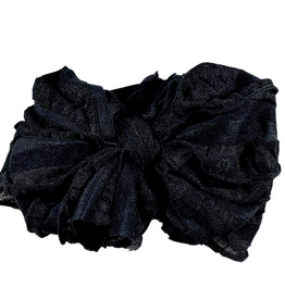 In Awe- Black Headband