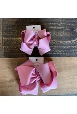 One Stop Bow Shop OS- Mauvelous Stacked Grosgrain Bow