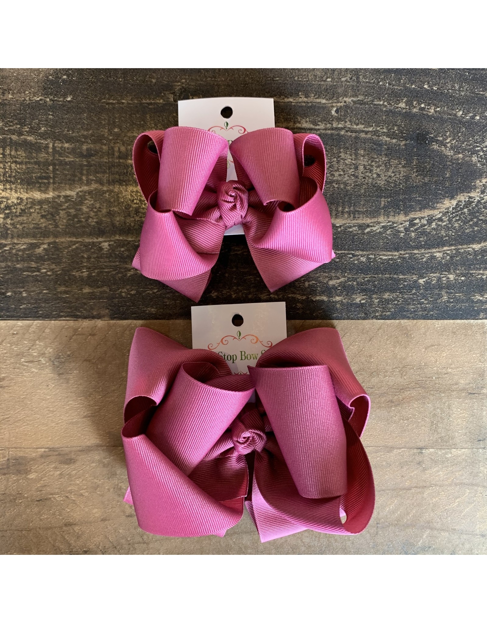 One Stop Bow Shop OS- Roseberry Stacked Grosgrain Bow