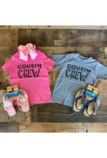 Cousin Crew Shirt: Pink