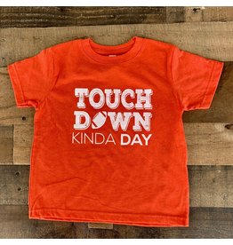 Touch Down Kinda Day TShirt: Orange