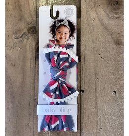 Baby Bling - Trimmed Knot HO HO Bow