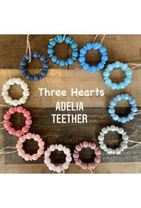 Three Hearts- Adelia Teether