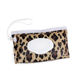 Itzy Ritzy Itzy Ritzy - Take & Travel Pouch Wipes Case Leopard