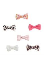 Mudpie Mud Pie- Leopard Bitty Bows
