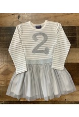Toobydoo- Sparkle "2" Dress: Size 2