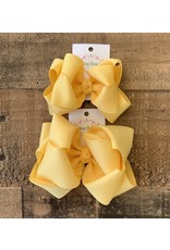 One Stop Bow Shop OS- Banana Stacked Grosgrain Bow
