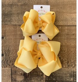 One Stop Bow Shop OS- Banana Stacked Grosgrain Bow