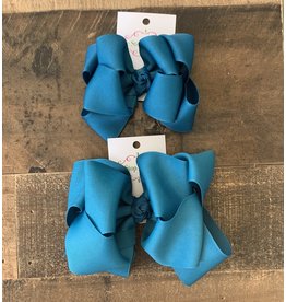 One Stop Bow Shop OS - Peacock Stacked Grosgrain Bow