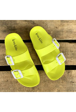 Lime Slide Sandal