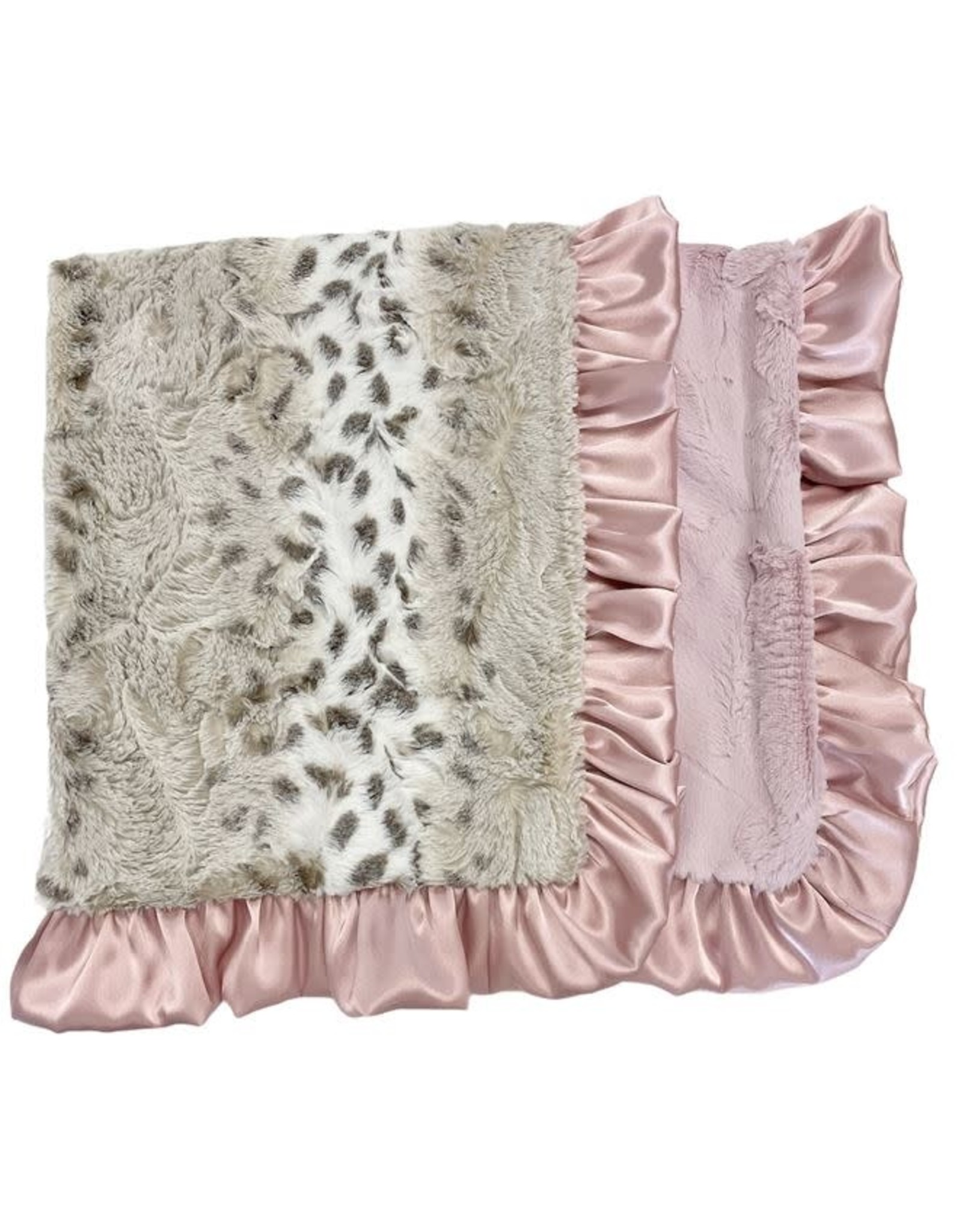 Rockin' Royalty Rockin Royalty- Snowcat Dusty Pink Blanket