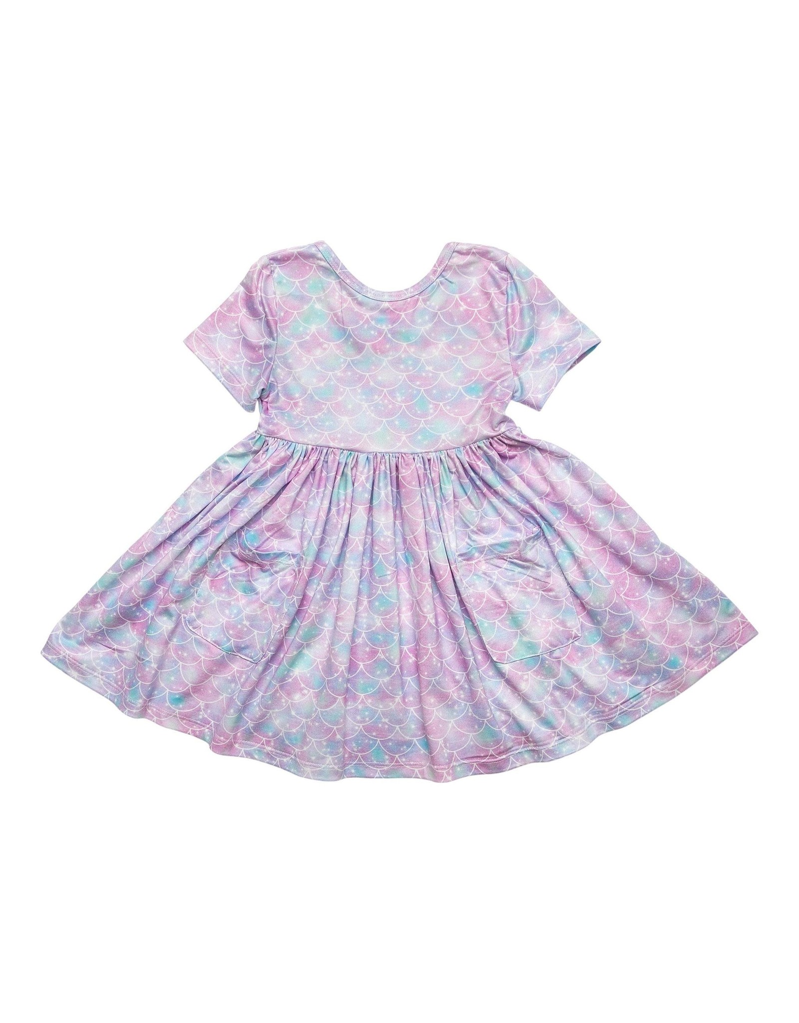 Mila & Rose Mila & Rose- Mermaid Sparkles Pocket Twirl Dress