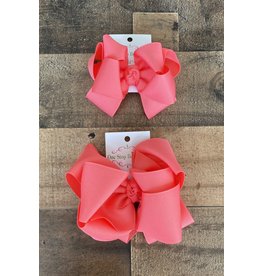 OS- Watermelon Stacked Grosgrain Bow