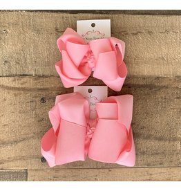 One Stop Bow Shop OS - Pink Stacked Grosgrain Bow