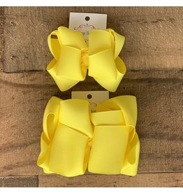 One Stop Bow Shop OS- Sunshine Stacked Grosgrain Bow