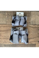 One Stop Bow Shop OS- Slate Grey Stacked Grosgrain Bow