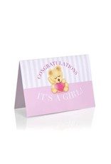Christian Greetings Christian Greetings- It's a Girl 3D Stand-up Card