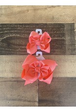 Beyond Creations Beyond Creations- Watermelon Grosgrain Knot Bow