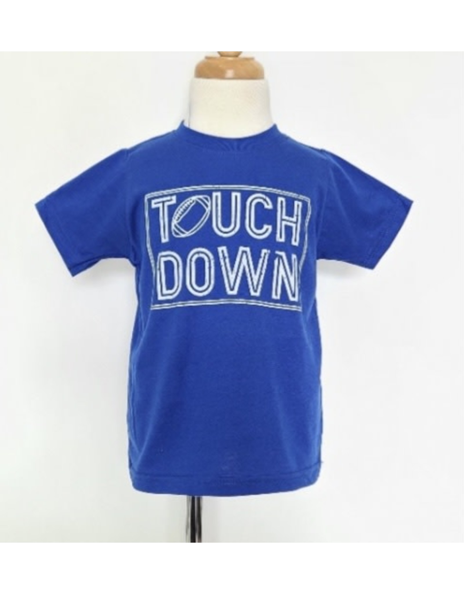 TOUCH DOWN Tee: Royal Blue