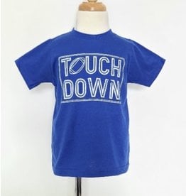 TOUCH DOWN Tee: Royal Blue