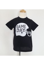 GAME DAY Helmet Tee: Black