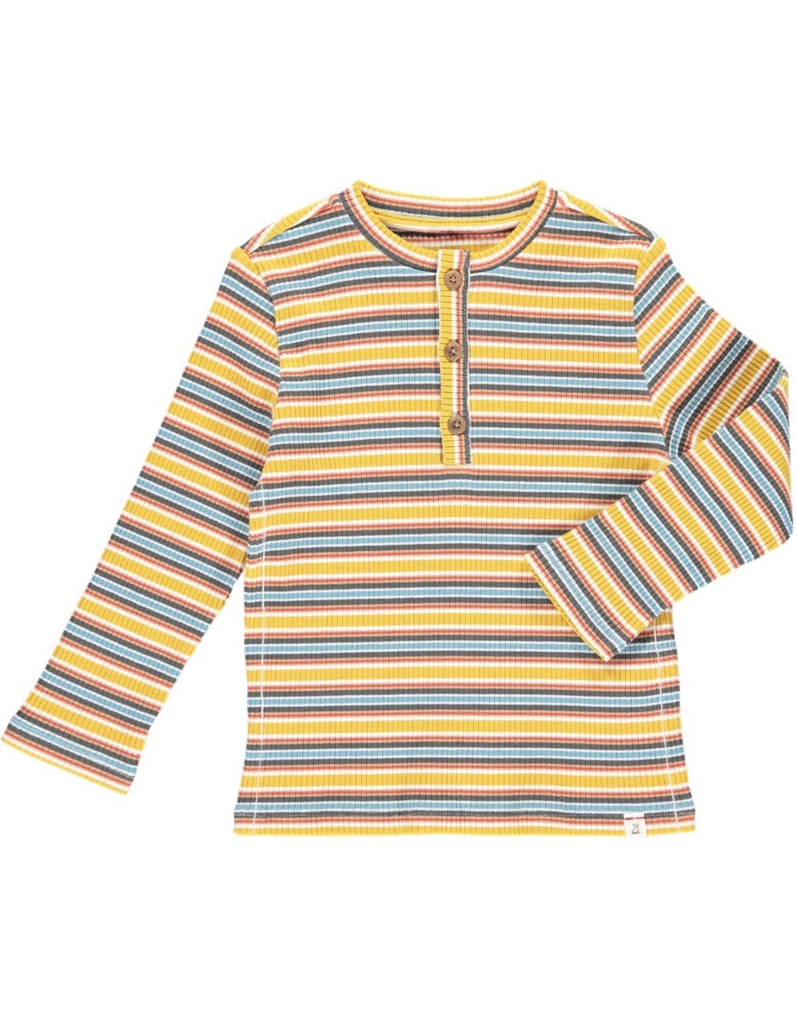 Me & Henry Me & Henry- Erwin Henley: Mustard/Blue Stripe