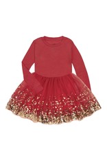 Sweet Wink- Red Sequin Dress