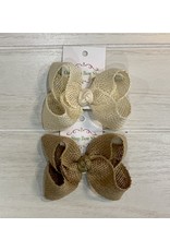 One Stop Bow Shop One Stop- Large Burlap #141