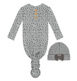 Jane Marie- Let Loose Gown & Beanie Set- NB