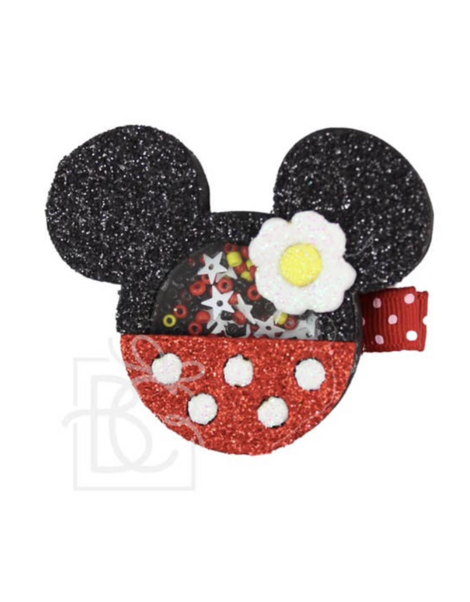 Beyond Creations Beyond Creations- Mouse Girl w/Flower Glitter Shaker