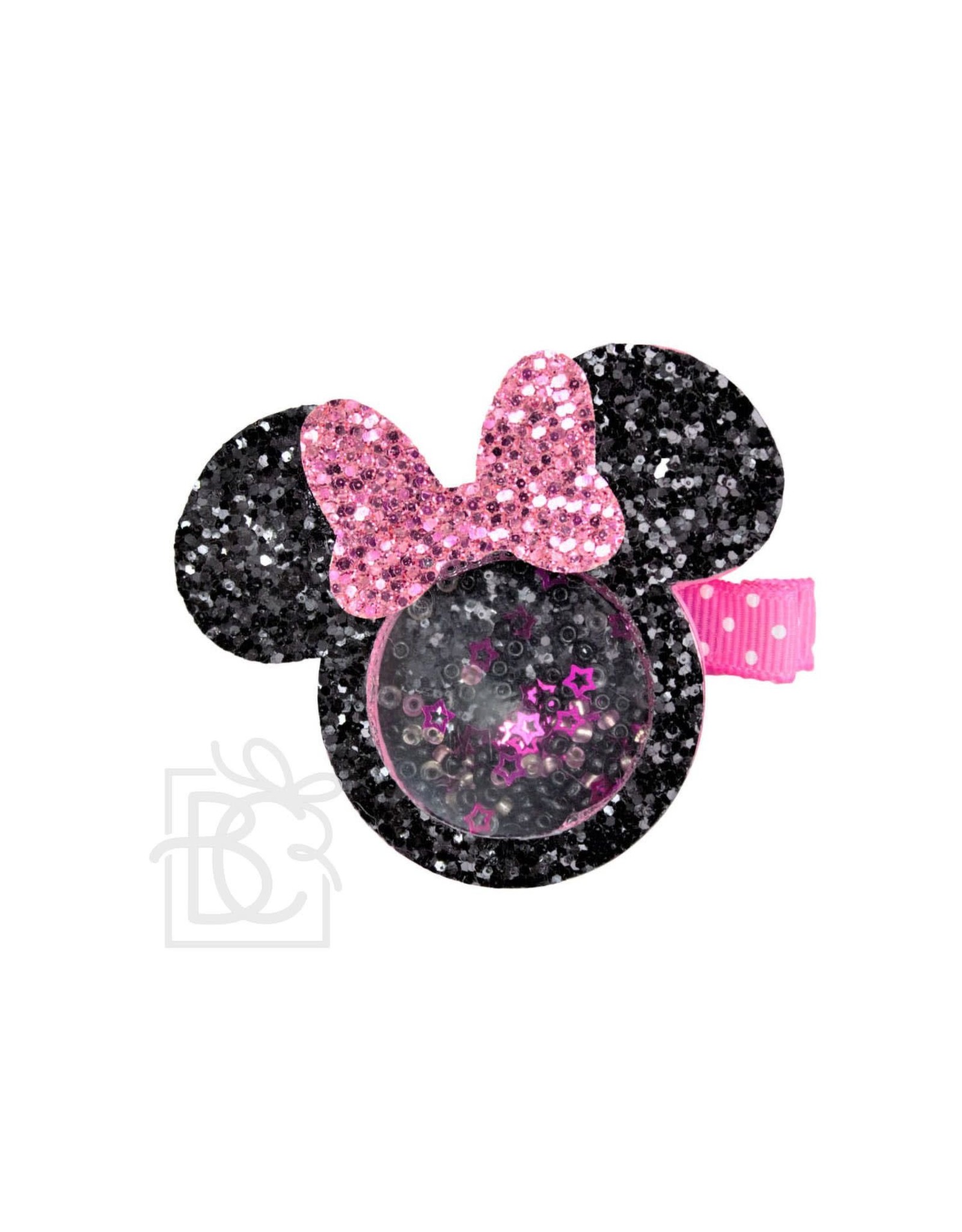 Beyond Creations Beyond Creations - Hot Pink Bow Mouse Glitter Shaker