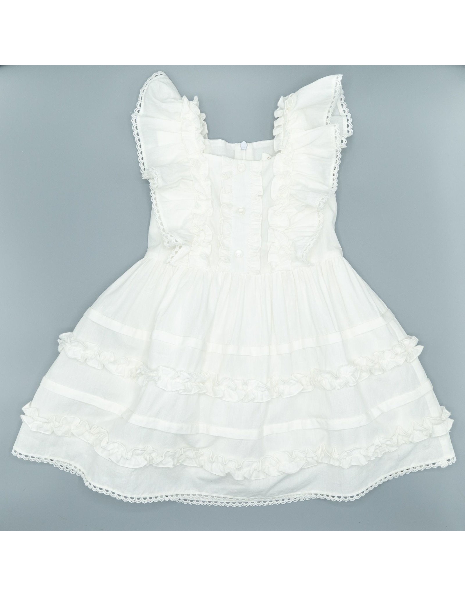 Evie's Closet Evie's Closet- White Truffle Dress