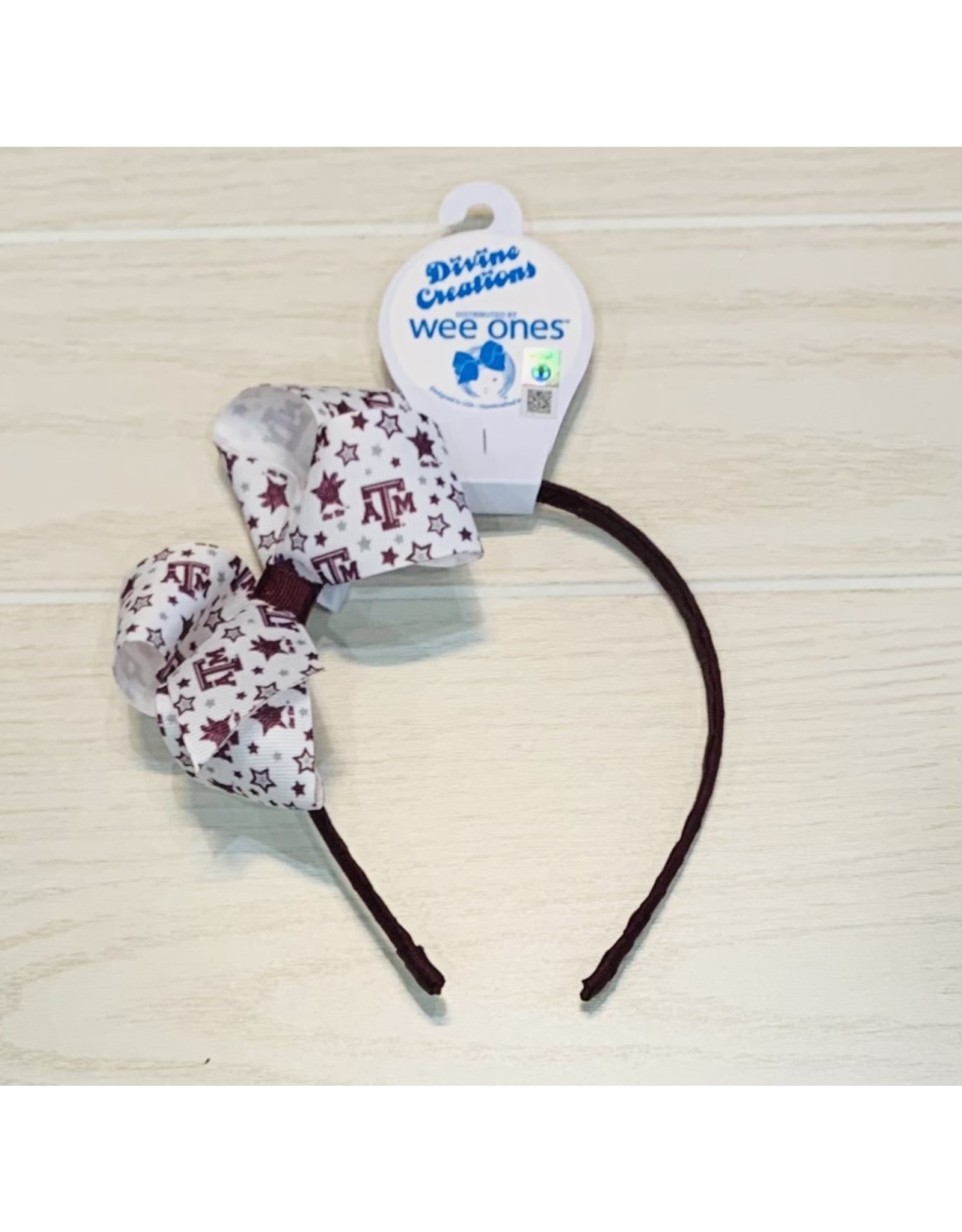 Wee Ones- Texas A&M Star Hard Headband