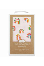 Mudpie Mud Pie- Rainbow Swaddle Blanket