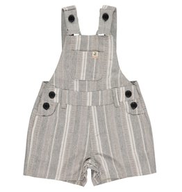 Me & Henry Me & Henry- Bowline Shortie Overall: Grey Woven