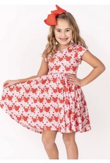 Charlies Project Charlie's Project- Minnie & Hearts Hugs Twirl Dress