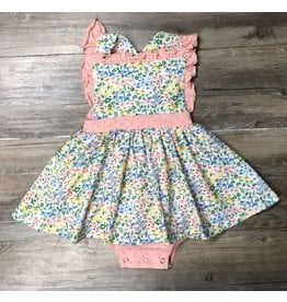 Swoon Baby Painted Meadow Dainty Bubble Dress