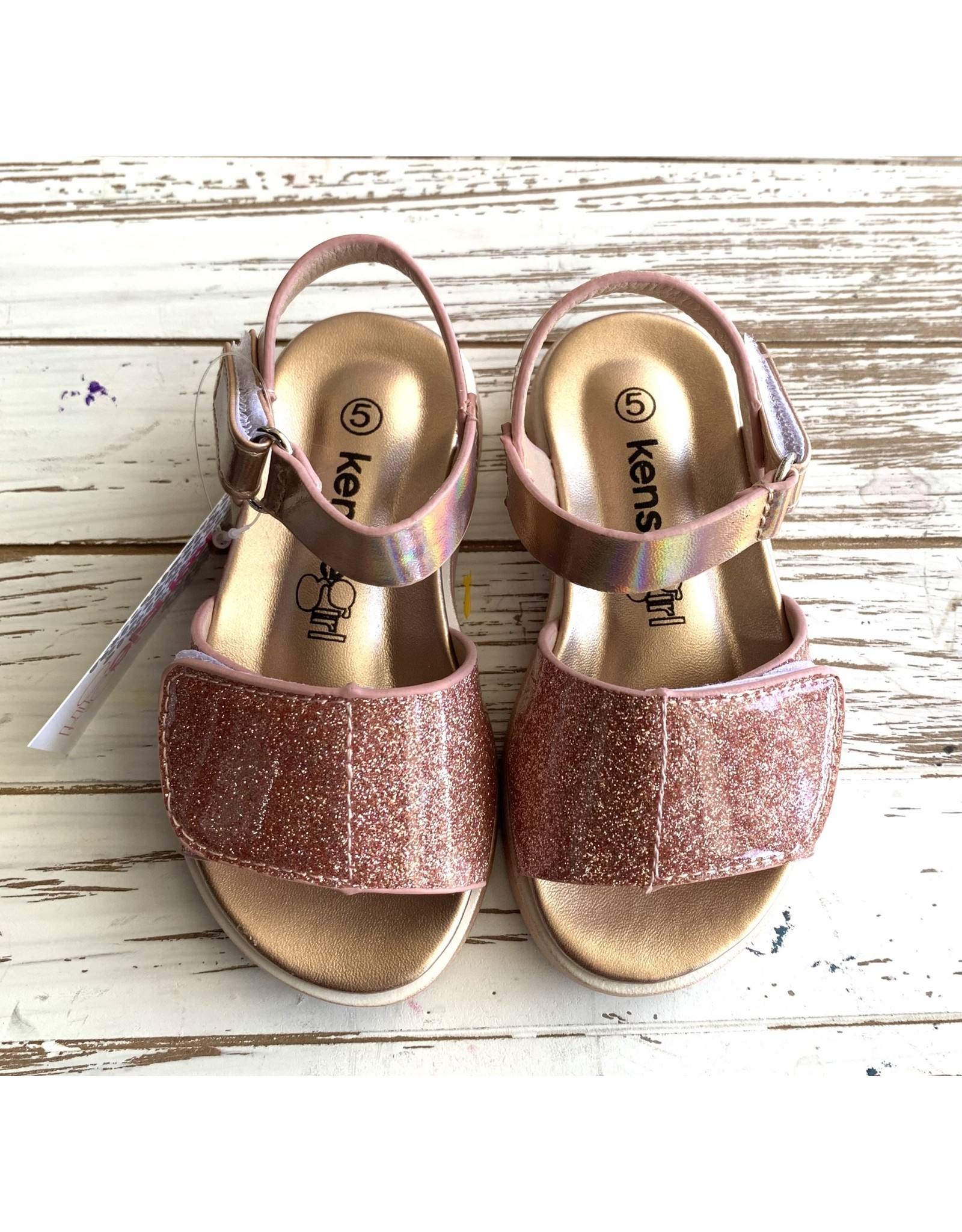 Kensie Girl- Rose Gold Sandals