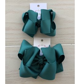 One Stop Bow Shop OS- Jade Stacked Grosgrain Bow
