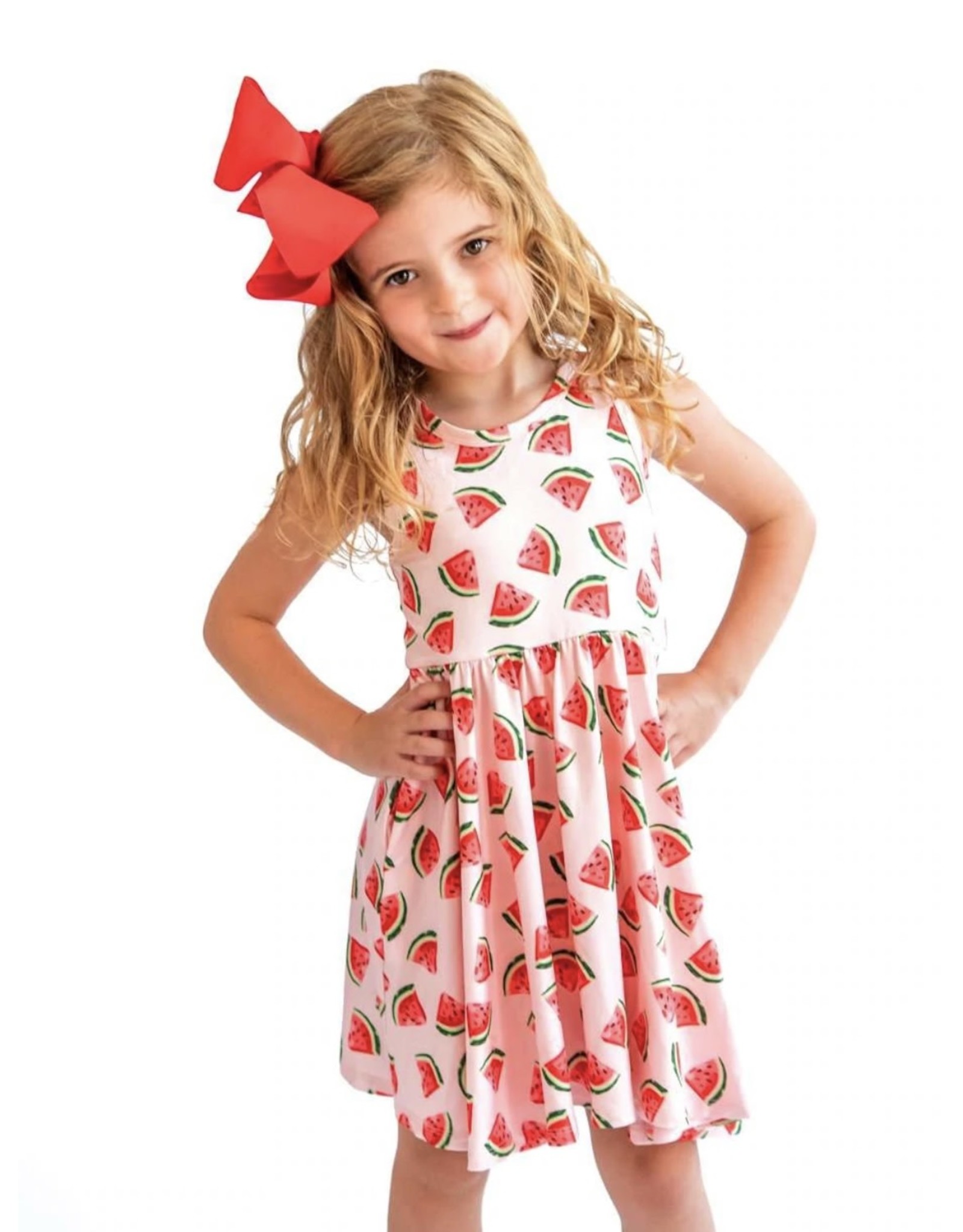 Charlies Project Charlie's Project- Watermelon Hugs Twirl Dress