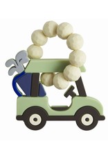 Mudpie Mud Pie- Green Golf Cart Silicone Teether