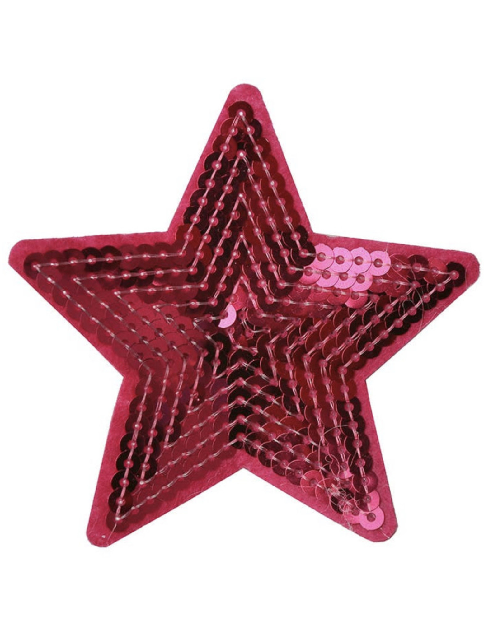 Sparkle Sisters Sparkle Sisters- Large Hot Pink Sequin Star Clip
