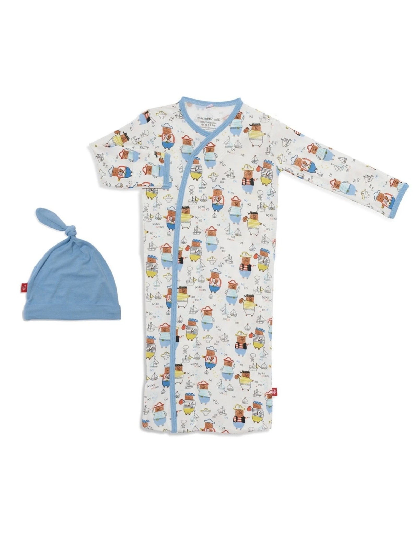 Magnetic Me Magnetic Me- Pirates Looty Modal Magnetic Gown & Hat NB-3M